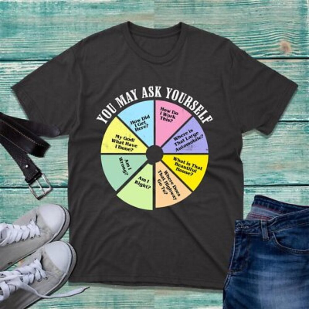 You May Ask Yourself Vintage T-Shirt, Talking Heads Shirt, Once In A Lifetime Ly